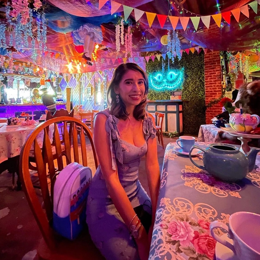 Reformation blue floral midi dress